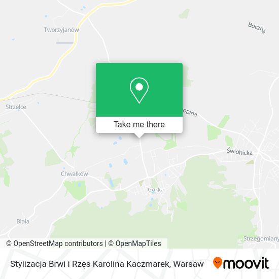 Stylizacja Brwi i Rzęs Karolina Kaczmarek map