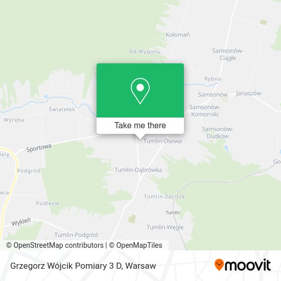 Grzegorz Wójcik Pomiary 3 D map