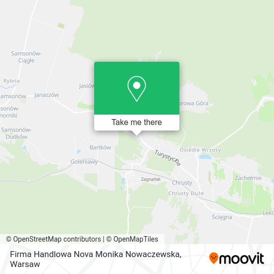 Firma Handlowa Nova Monika Nowaczewska map