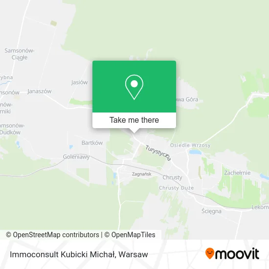 Immoconsult Kubicki Michał map
