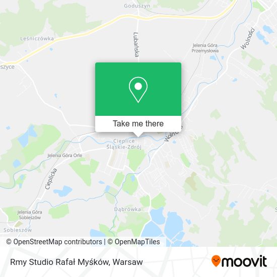 Rmy Studio Rafał Myśków map