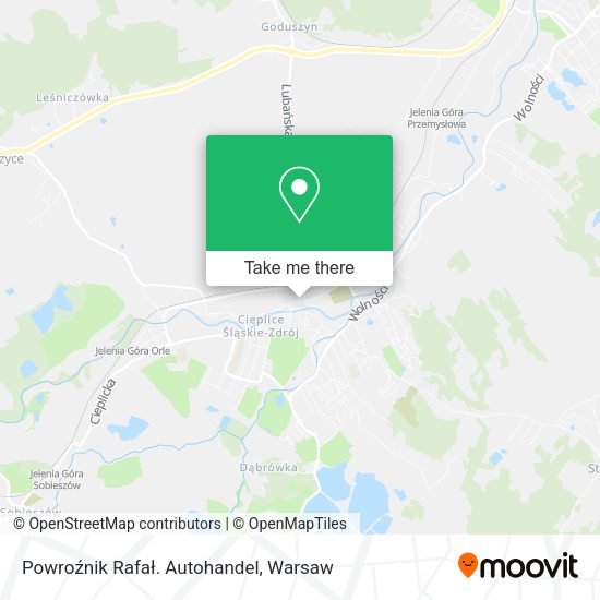 Powroźnik Rafał. Autohandel map