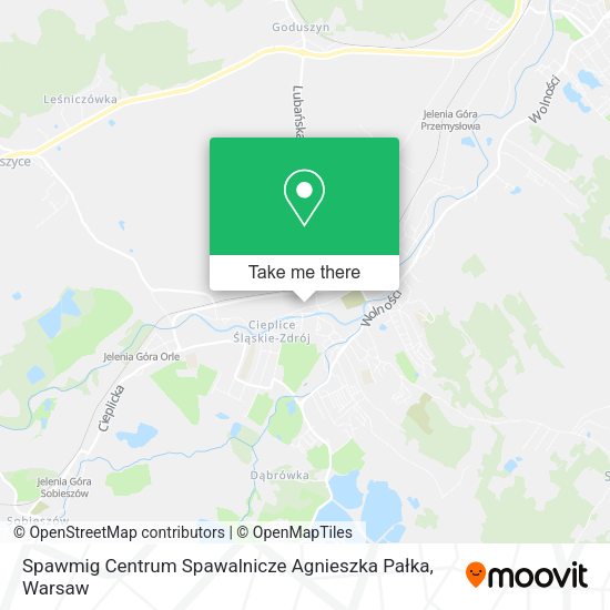 Карта Spawmig Centrum Spawalnicze Agnieszka Pałka