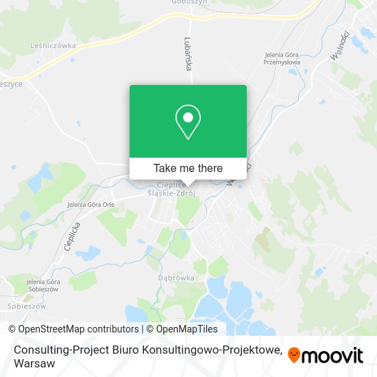 Consulting-Project Biuro Konsultingowo-Projektowe map