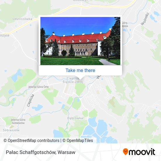 Карта Pałac Schaffgotschów