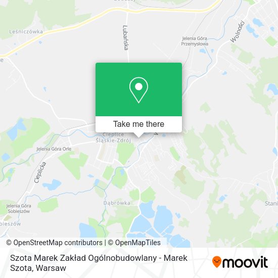 Szota Marek Zakład Ogólnobudowlany - Marek Szota map