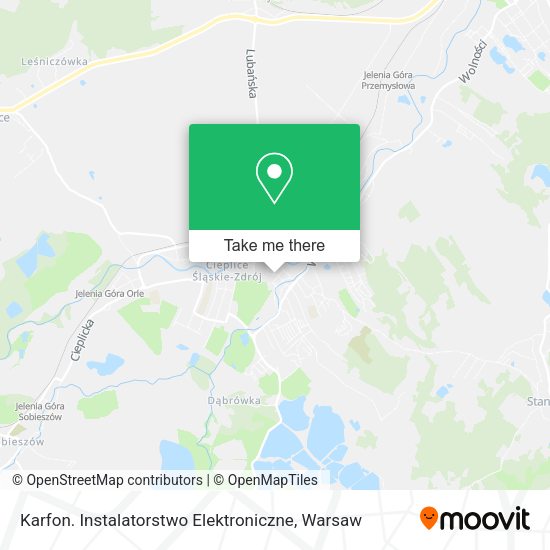 Karfon. Instalatorstwo Elektroniczne map