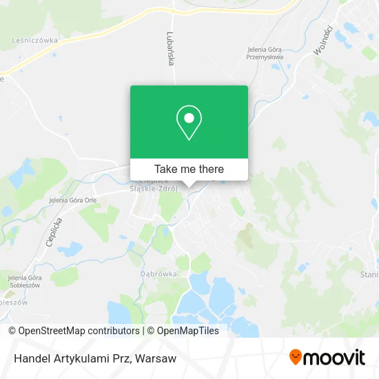 Карта Handel Artykulami Prz