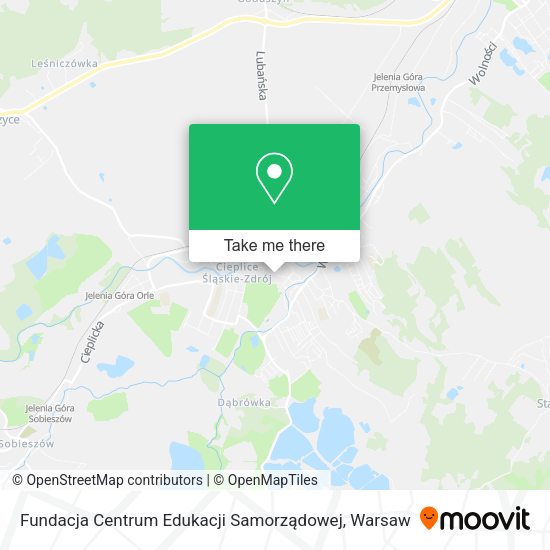 Fundacja Centrum Edukacji Samorządowej map