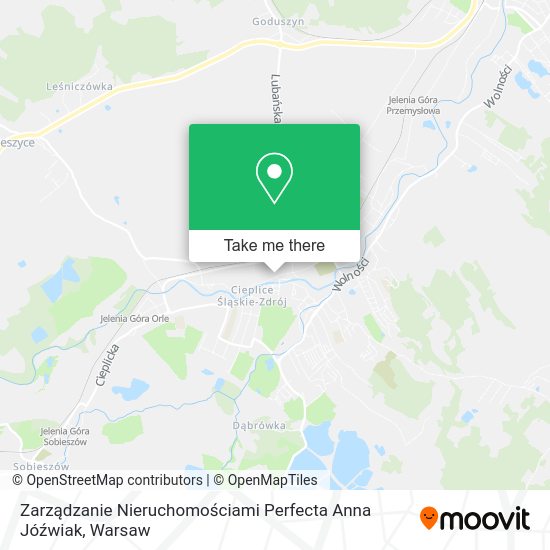 Zarządzanie Nieruchomościami Perfecta Anna Jóźwiak map