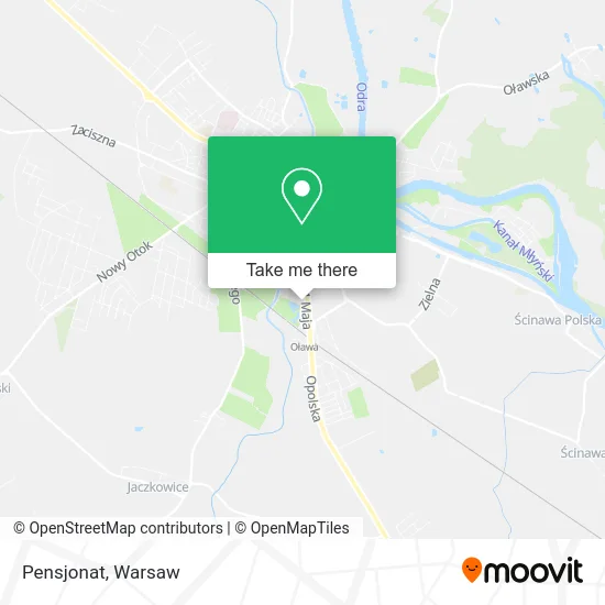 Карта Pensjonat