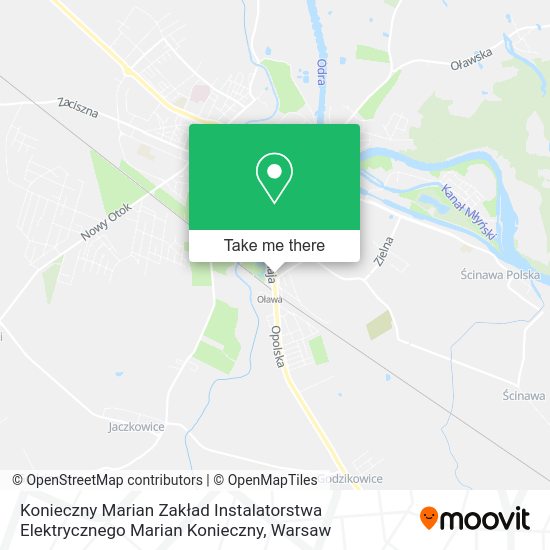 Konieczny Marian Zakład Instalatorstwa Elektrycznego Marian Konieczny map