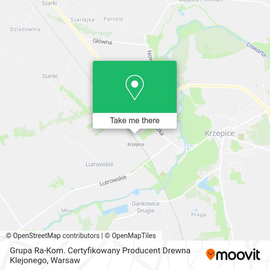 Grupa Ra-Kom. Certyfikowany Producent Drewna Klejonego map