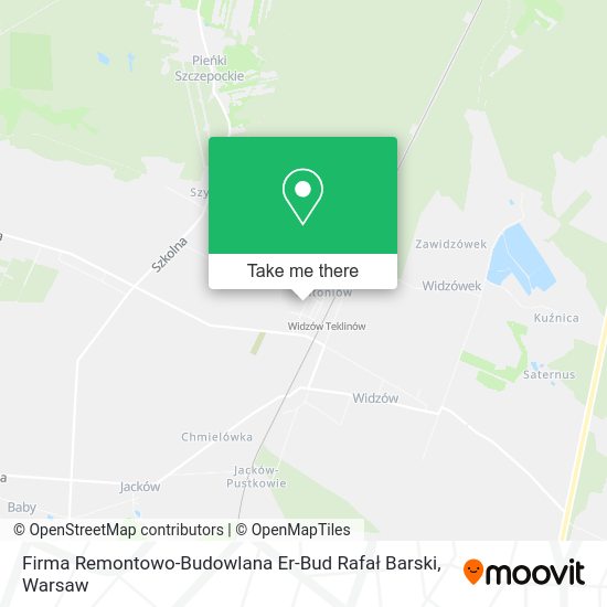 Firma Remontowo-Budowlana Er-Bud Rafał Barski map