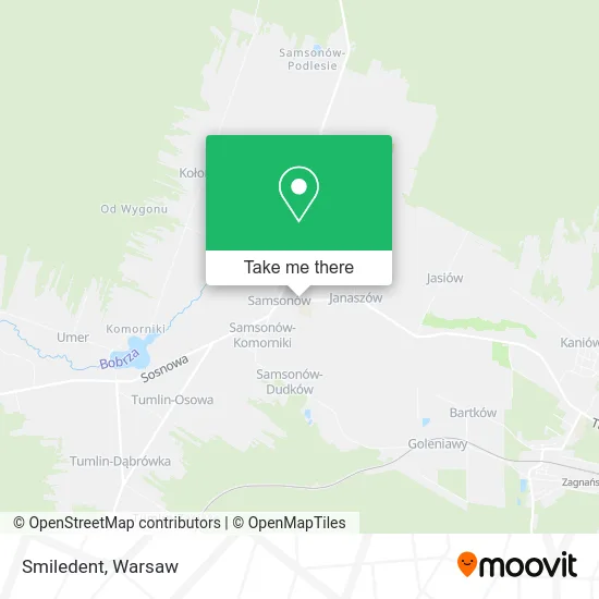Smiledent map
