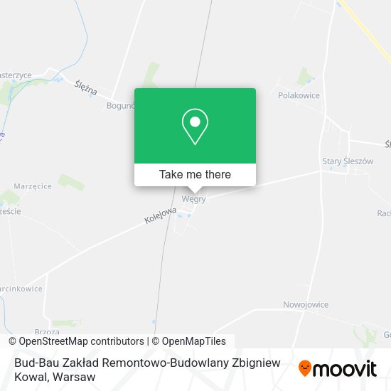 Bud-Bau Zakład Remontowo-Budowlany Zbigniew Kowal map