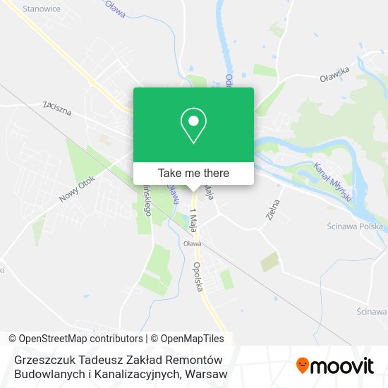 Grzeszczuk Tadeusz Zakład Remontów Budowlanych i Kanalizacyjnych map