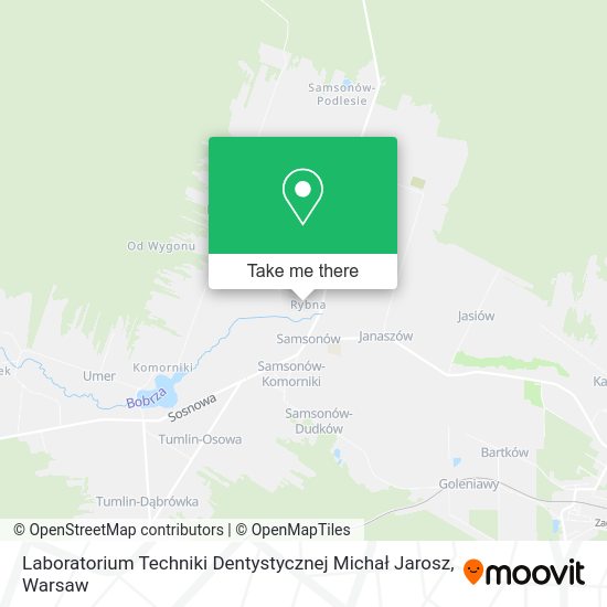 Laboratorium Techniki Dentystycznej Michał Jarosz map