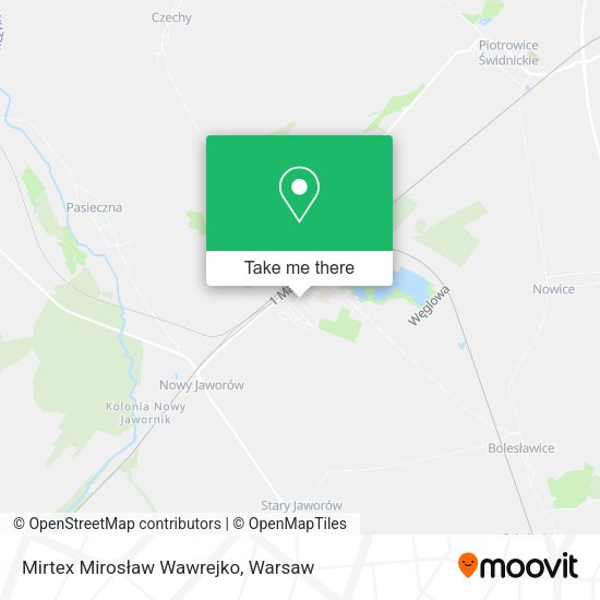 Mirtex Mirosław Wawrejko map