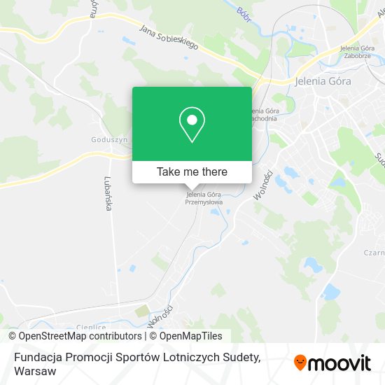 Fundacja Promocji Sportów Lotniczych Sudety map