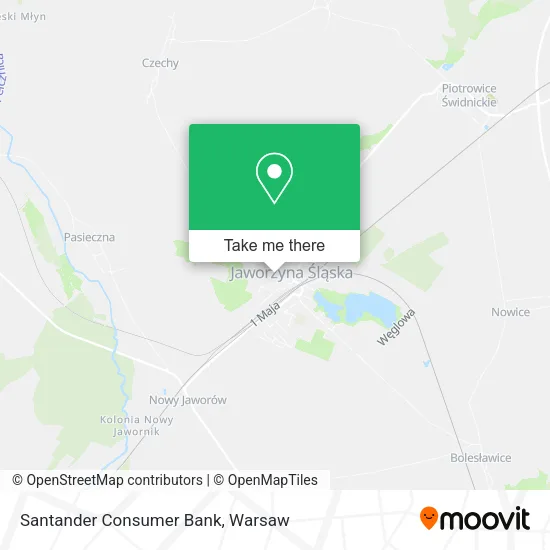 Santander Consumer Bank map
