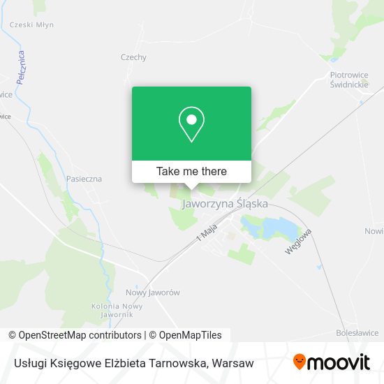 Usługi Księgowe Elżbieta Tarnowska map