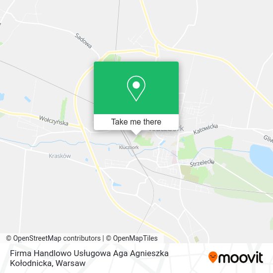 Firma Handlowo Usługowa Aga Agnieszka Kołodnicka map