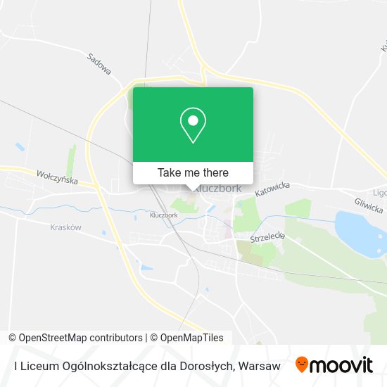 I Liceum Ogólnokształcące dla Dorosłych map