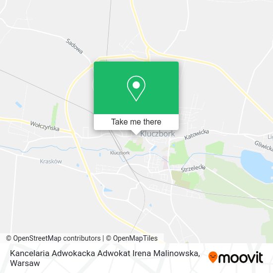 Kancelaria Adwokacka Adwokat Irena Malinowska map