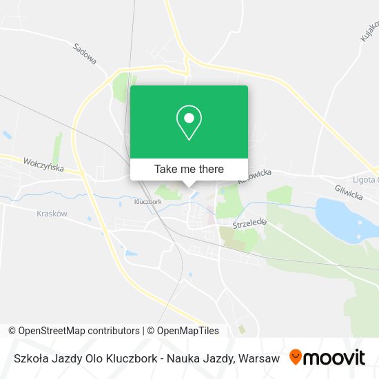 Szkoła Jazdy Olo Kluczbork - Nauka Jazdy map