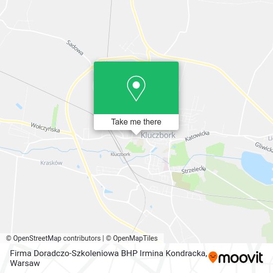 Firma Doradczo-Szkoleniowa BHP Irmina Kondracka map