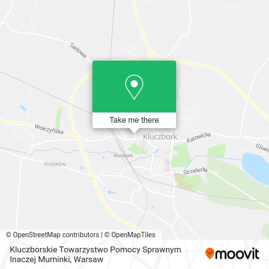 Kluczborskie Towarzystwo Pomocy Sprawnym Inaczej Muminki map