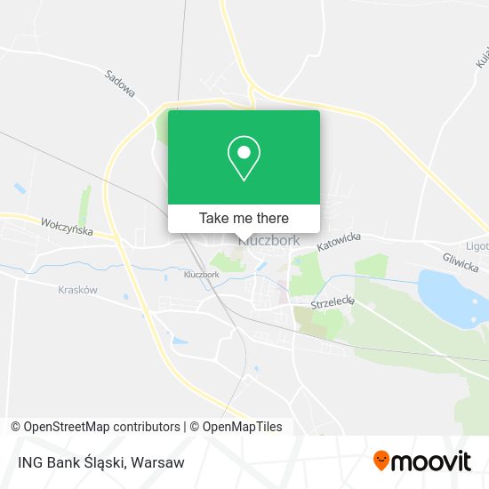 ING Bank Śląski map