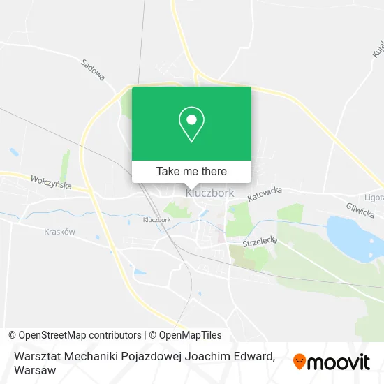 Warsztat Mechaniki Pojazdowej Joachim Edward map