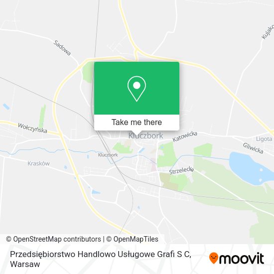 Przedsiębiorstwo Handlowo Usługowe Grafi S C map