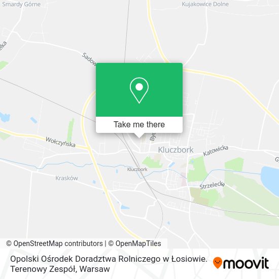 Opolski Ośrodek Doradztwa Rolniczego w Łosiowie. Terenowy Zespół map