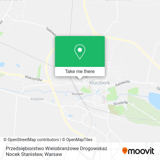 Przedsiębiorstwo Wielobranżowe Drogowskaz Nocek Stanisław map