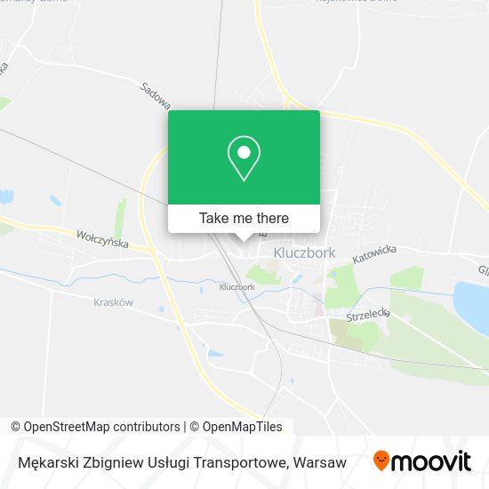 Mękarski Zbigniew Usługi Transportowe map