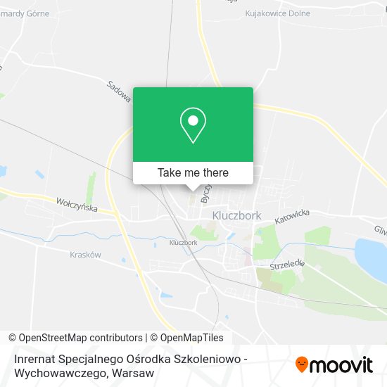 Inrernat Specjalnego Ośrodka Szkoleniowo - Wychowawczego map