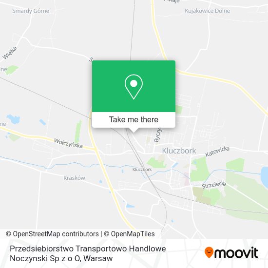 Przedsiebiorstwo Transportowo Handlowe Noczynski Sp z o O map