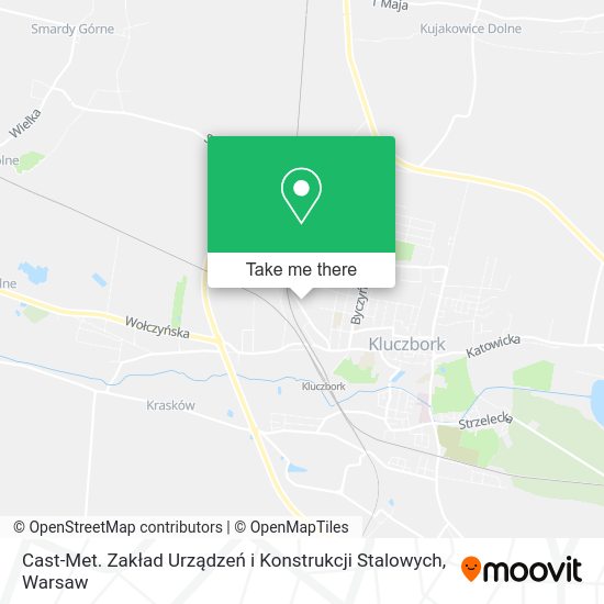 Cast-Met. Zakład Urządzeń i Konstrukcji Stalowych map