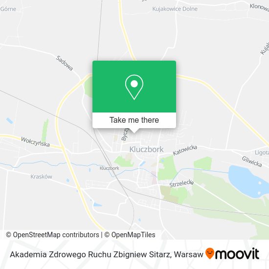 Akademia Zdrowego Ruchu Zbigniew Sitarz map