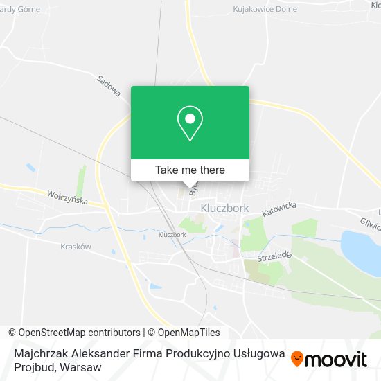 Majchrzak Aleksander Firma Produkcyjno Usługowa Projbud map