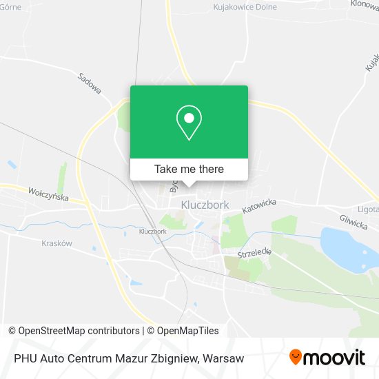 PHU Auto Centrum Mazur Zbigniew map