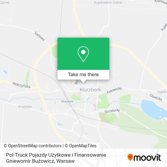 Pol-Truck Pojazdy Użytkowe i Finansowanie Gniewomir Bużowicz map