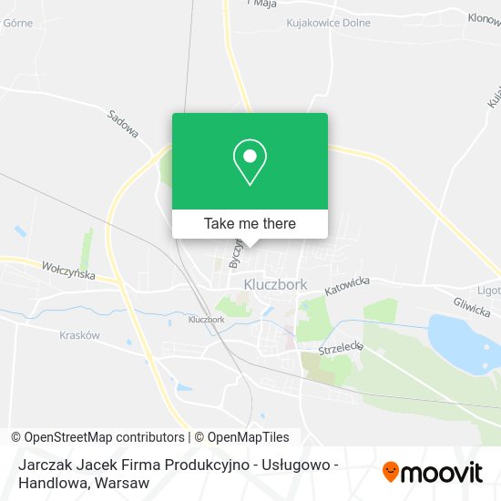 Jarczak Jacek Firma Produkcyjno - Usługowo - Handlowa map