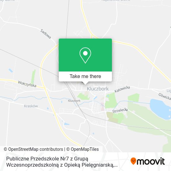 Publiczne Przedszkole Nr7 z Grupą Wczesnoprzedszkolną z Opieką Pielęgniarską map