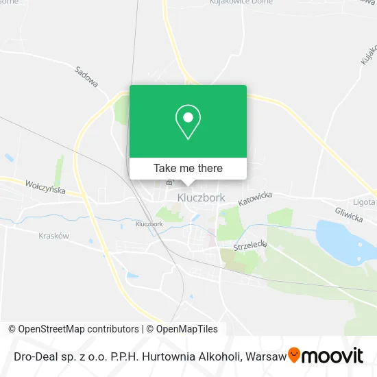Dro-Deal sp. z o.o. P.P.H. Hurtownia Alkoholi map
