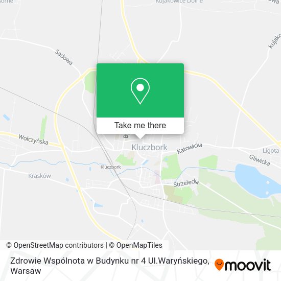 Zdrowie Wspólnota w Budynku nr 4 Ul.Waryńskiego map