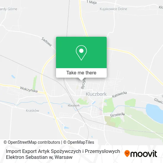 Карта Import Export Artyk Spożywczych i Przemysłowych Elektron Sebastian w